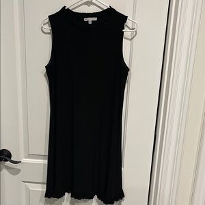 Annalee + Hope Black Midi Dress